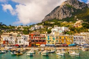 Ilha de Capri Água