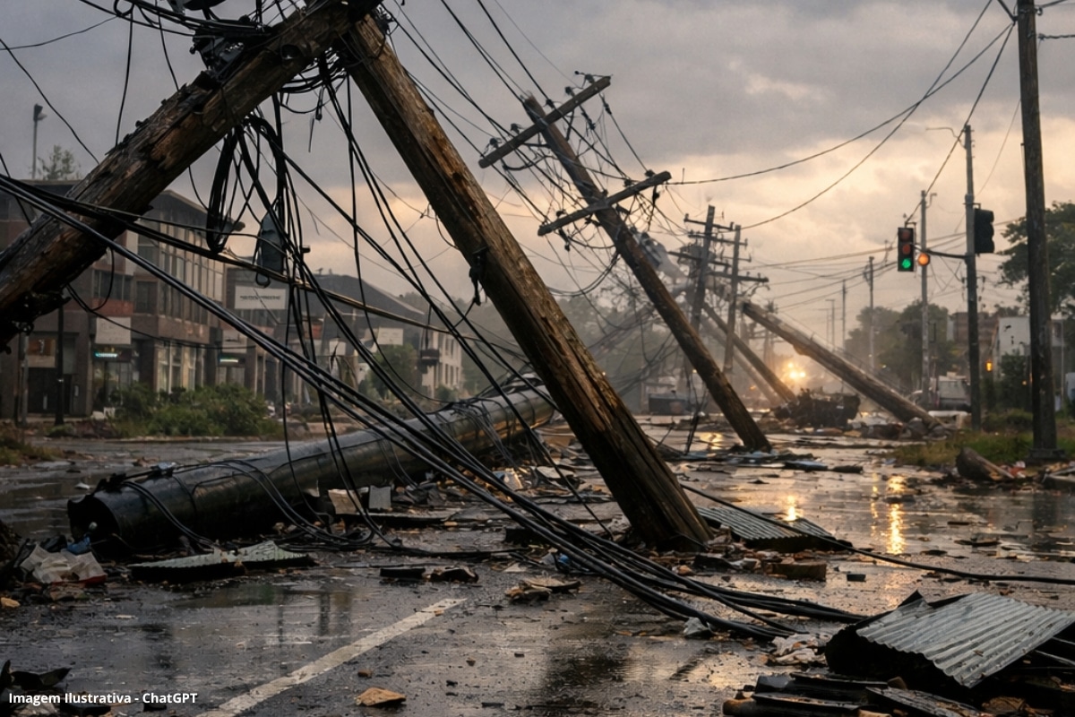 Tempestade Kristin deixou 7% da rede de transporte de electricidade inoperacional