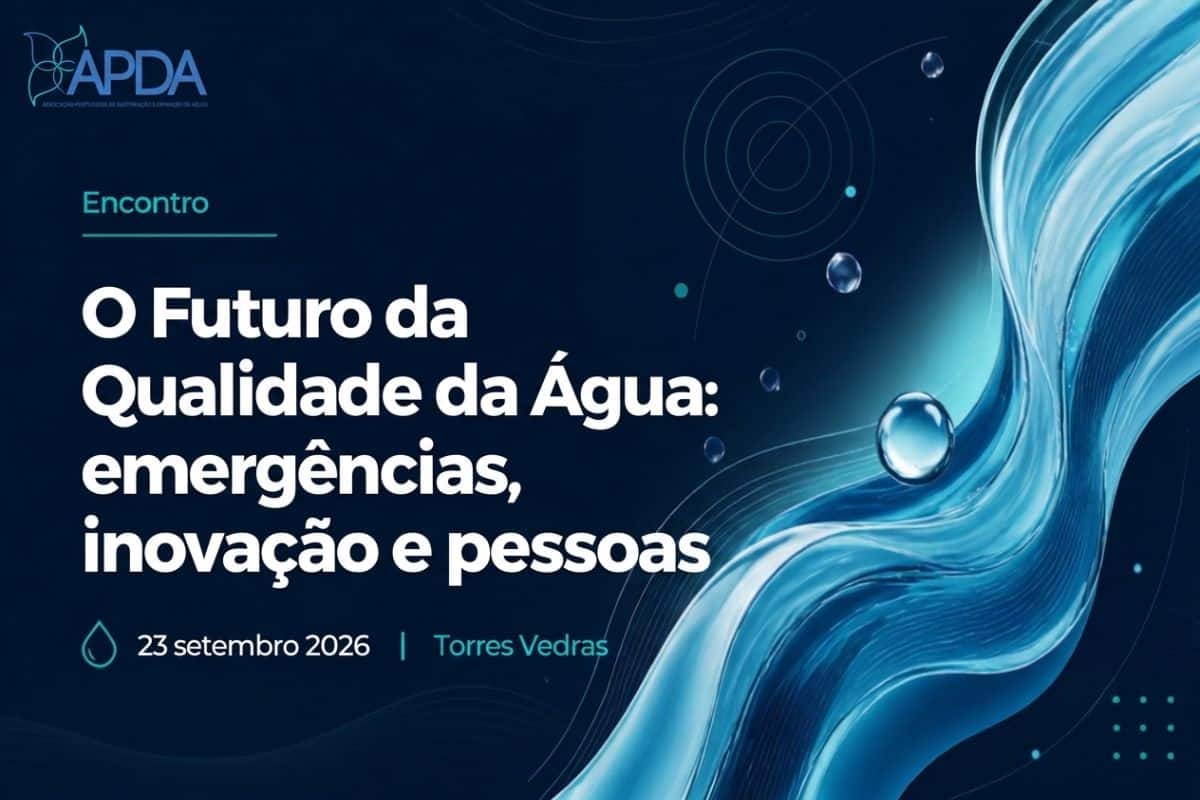 Encontro O Futuro da Qualidade da Água emergências, inovação e pessoas