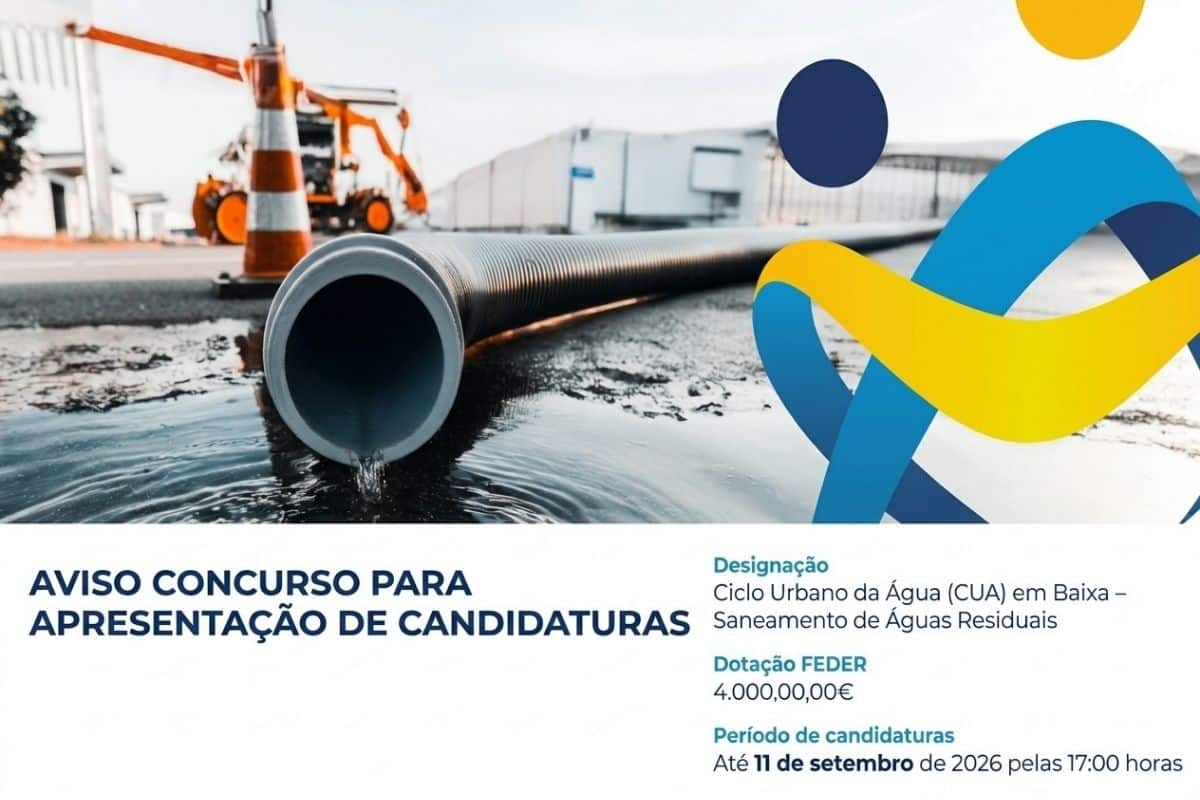 Madeira 2030 lança Aviso-Concurso de 4 milhões de euros para reforçar as redes de saneamento de águas residuais (1)